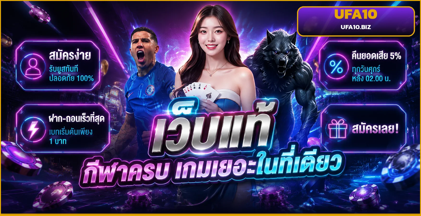 แทงบอลออนไลน์กับ UFA10